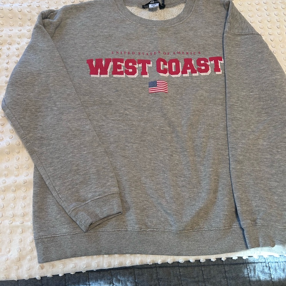 Gray West Coast Sweatshirt